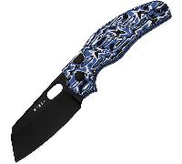Kizer C01C 2.9 BS Nitro-V Black PVD Coating,Vortex Micarta V3488.29BSA1