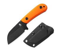 Kizer Deckhand Couteau à Lame Fixe avec Étui, Lame D2 Couteau de Camping Manche G10, Couteaux EDC pour Hommes et Femmes, Couteaux de Randonnée et Survie en Plein Air 1062M1