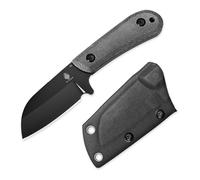 Kizer Deckhand Couteau de Camping à Lame Fixe avec Étui, Lame D2 Couteau de Camping G10+Micarta Poignée Légère EDC pour Hommes et Femmes, Couteaux pour la Survie 1062A2