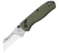 Kizer Drop Bear Utility Azo SK5 & 5Cr15 Olive Green G10 V3619JA6