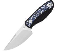 Kizer Finch AEB-L, Satin, G10&vortex pattern micarta 1134A3