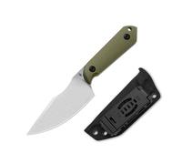 Kizer Harpoon Couteau à Lame Fixe avec Étui, Couteau EDC à Lame Fixe D2 de 3,84 pouces avec Manche G10 pour la EDC, le Camping, la Randonnée et la Survie 1040M1