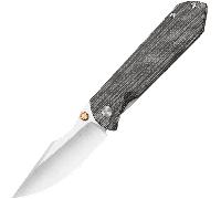 Kizer Harpoon Fold Elmax Satin,Ti&Norplex UltreX™ Micarta Ki4784A2