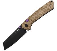 Kizer Madrac 14C28N Black PVD Coating,Norplex UltreX™ Micarta V3693BSA1