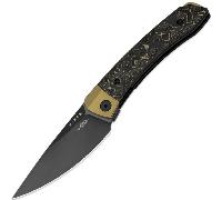 Kizer Mini MoMo S90V Titane+Fat Carbon Camo Or Ki3663A3