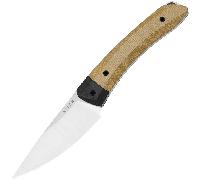 Kizer Momo Fix 3 S35VN Satin,Norplex UltreX™ Micarta & Carbon Fiber 1124A2