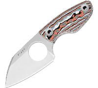 Kizer Nightjar AUS-10,Satin,vortex pattern micarta