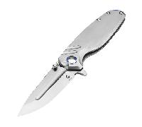 Kizer Ti'an Lame S35VN Frame Lock Manche en Titane Ki3624A1 (2.91" Satiné)
