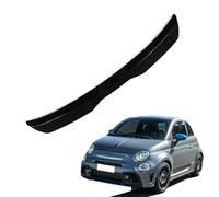 KizmiQ Becquets arrière,ArrièRe Becquet Toit ABS Voiture Lame De Aileron pour Abarth 595 Tuning hayon Aile Accessoire,A/Black