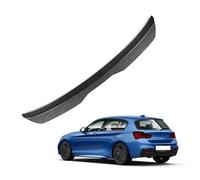 KizmiQ Becquets arrière,ArrièRe Becquet Toit ABS Voiture Lame De Aileron pour BMW 1 Series LCI F20 F21 M135i M140i 2012 2013 2014-2019 Tuning hayon Aile Accessoire,B/Carbon Fiber