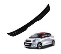 KizmiQ Becquets arrière,ArrièRe Becquet Toit ABS Voiture Lame De Aileron pour Citroën C1 Tuning hayon Aile Accessoire,A/Black