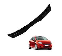 KizmiQ Becquets arrière,ArrièRe Becquet Toit ABS Voiture Lame De Aileron pour FI-at Grande Punto 2007 2008 2009 2010 Tuning hayon Aile Accessoire,A/Black