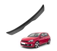KizmiQ Becquets arrière,ArrièRe Becquet Toit ABS Voiture Lame De Aileron pour Golf 6 GTI 2009 2010 2011 2012 2013 Tuning hayon Aile Accessoire,B/Carbon Fiber