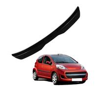 KizmiQ Becquets arrière,ArrièRe Becquet Toit ABS Voiture Lame De Aileron pour Peugeot 107 Tuning hayon Aile Accessoire,A/Black