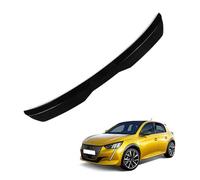 KizmiQ Becquets arrière,ArrièRe Becquet Toit ABS Voiture Lame De Aileron pour Peugeot 208 2012 2013-2017 2018 2019 2020 2021 2022 2023 2024 Tuning hayon Aile Accessoire,A/Black