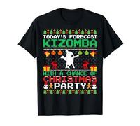 Kizomba Dance Christmas Party Kizomba Christmas Ugly Style T-Shirt