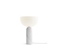 New Works Lampe à poser Kizu Marbre blanc Grand