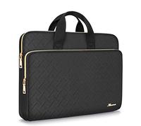 KIZUNA Housse pour ordinateur portable 17" - Sac à main de transport pour LG gram 17/Dell G7/17,3", HP ProBook 470/Lenovo Ideapad 700/17", Lenovo IdeaPad 3i Gen7, noir