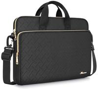 KIZUNA Sacoche pour ordinateur portable 17" 17,3" Lenovo IdeaPad 3i Gen 7/ThinkBook Plus 17/ASUS Vivobook/LG gram/Dell/Razer/MSI - Étanche - Noir
