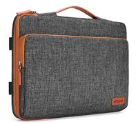 KIZUNA Sacoche pour ordinateur portable 17,3 pouces pour LG Gram 17 2022/17,3" Lenovo ThinkBook Plus 17/ASUA Vivobook 17/MSI 17/Dell X17 R1/HP Envy 17 Sleeve Sac à dos étanche Marron