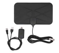 KJ-036 Antenne de télévision numérique HD 4K 1080P Antenne multirésolution intérieure terrestre 25DBI Outils de réception de signal à gain élevé Antenne à écran plat HDTV à montage adhésif