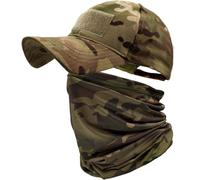 Kjakl-Camo Casquette Homme Avec Refroidissement Cache-Cou Casquettes De Baseball Visage Écharpe Armée Tactique Militaire Chapeau Tour De Cou Pour Courir Chasse Cyclisme Sports