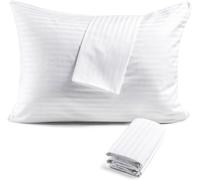KJAKL-Faunna Protege Oreiller 50x70 Lot de 4, 100% Coton à Longues Fibres, Respirant et Silencieux, Housse de Coussin