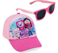 KJAKL-Gabby Dollhouse Lunette de Soleil UV400 et Poids Léger Casquette Fille Ensemble