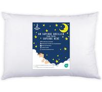 Kjakl-Oreiller Enfant 33x45 Cm En Coton Oeko-Tex - Coussin Pour Bebe Et Enfant De 1 À 3 Ans - Coussin Bebe Idéal Pour Siestes Ecole Maternelle Et Voyages - Lavable En Machine - Hypoallergénique