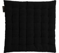 KJAKL-Pepper Elégante Galette de Chaise 40x40 cm, Coton, Lavable en Machine, Noir