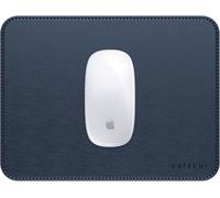 KJAKL-Tapis de Souris 25 x 19 cm, Mousepad pour Bureau et Maison, Élégant et Ergonomique, Réversible et Résistant aux Rayures, Matériau Premium (PU) ¿ Mouse Pad Bleu
