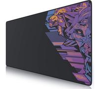 KJAKL-- Tapis de Souris Gaming Victor Retro 900x400mm - sous-Main Bureau Gamer Extra Large XXL en Tissu, Base antidérapante - Précision, Vitesse et Confort - pour Tous Types de Souris et Claviers