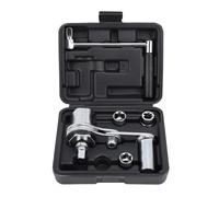 KJAOYU 1/2in Torsion Multiplier Wrench - Labor Saving 1:16 Gear Ratio, 3200N.M Lug Nut Remover with 17mm, 19mm, 21mm Sockets, Heavy Duty for Car Tire Change, for Mechanics