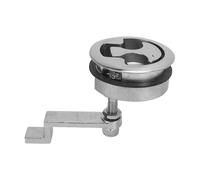 KJAOYU Boat Cam Latch, 2in Boat Flush Pull Hatch Latch 316 Stainless Steel Marine Boat Hatch Lifting Latch Handle for 12 to 17mm Panel Thickness - Boat Flush Pull Hatch