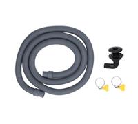 KJAOYU Kit d'installation de la Pompe à cale 750 GHPH - Haute Pression 0,75 Pouce de diamètre. Tuyau de Pompe de cale de 6,56 Pieds avec Un clapet Anti-Retour de raccord à 90 degrés - (Noir)
