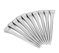KJAOYU Lot de 250 clous en forme de fer à cheval - Accessoire pour ongles - Accessoire pour cheval - Pour l'entretien des sabots de cheval - Indispensable pour les maréchants et les propriétaires de
