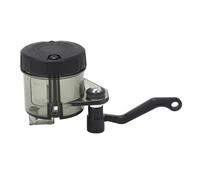 KJAOYU Motorcycle Front Brake Pump Oil Cup with 10cm Tubing and Long Bracket - Clutch Cylinder Fluid Reservoir Tank for CBR600RR, CBR1000RR, CBR600 - for Motorcycle Maintenance (Black)