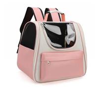 KJAOYU Sac à Dos de Transport pour Chat, Sac de Transport pour Chat de Grande capacité - Sac à Dos en Tissu Oxford Respirant avec Sangles Confortables pour Voyager avec des Chats