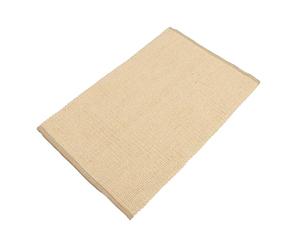 KJAOYU Tapis griffoir horizontal résistant à l'usure en sisal avec crochet et cycle pour une fixation facile, pour protéger les meubles et garder les chats heureux