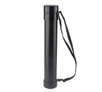 KJAOYU Tube pour Affiches, Tubes Extensibles pour Affiches, Tube de Rangement télescopique Extra épais pour Dessins, Solution de Rangement Polyvalente Noire pour Affiches, œuvres d'art