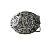 KJBDQQH Boucle de Ceinture Homme Lot de 2 boucles ceinture vintage en métal for homme, design occidental, cowboy, animal, rodéo, maroquinerie, jeans, boucle rétro sculpté(Color 8)