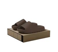 KJBDQQH Claquette Piscine Chaussons for hommes, sandales d'été à semelle souple, pantoufles de plage for, for femmes, EVA pour Femmes Hommes(Coffee,36-37)