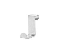 KJBDQQH Clothes Hook Crochet De Porte Meuble Salle Bain En Forme Z, Acier Inoxydable, For Arrière, Porte-clés, For Manteau, Accessoires Cuisine, Outil Rangement pour Maison(Silver)