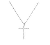 KJBDQQH Collier Ras-du-Cou Punk Stainless Steel Jesus Cross Necklace for Women Men Color Caravaca Angels Crucifix Charm Choker Rapper Jewelry pour Un Usage Quotidien(N05314P)
