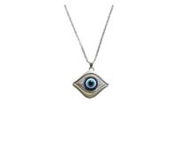 KJBDQQH Collier Ras-du-Cou Punk Vintage Punk Necklaces Eyeball Connect Exaggeration Multiple Dense Evil Eyes Necklace pour Un Usage Quotidien(Eye in Eye)