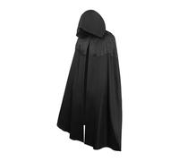 KJBDQQH costume de sorcière Geralt Costume Black Cloak Man Role Play Cape Halloween Party Outfits(XX-Large)