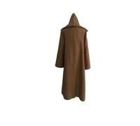 KJBDQQH costume de sorcière Knight Star Cosplay War Skywalker Costume Replica Rob Cloak Halloween Party Outfits Clothes(Only Brown Cloak,XXXL)