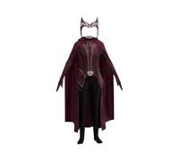 KJBDQQH costume de sorcière Wanda crimson witch costume scarlet cosplay the same clothes Vision Crimson Witch(Scarlet Witch Set 2,170)
