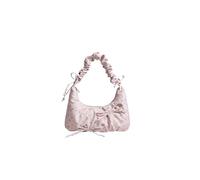 KJBDQQH Crescent bag Sac à main en tissu fleuri, fourre-tout simple, grande capacité, sac bandoulière for femme(SB488-purple)