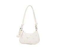 KJBDQQH Crescent bag Sacs à bandoulière design fraise, spacieux, pratiques, polyvalents, for femmes(White)
